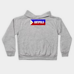 Antipolo City in Philippines Flag Kids Hoodie